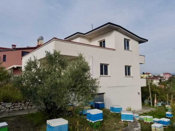 Vile 3 kate se bashku me 1000 m2 toke prane Vila Pascucci, Shkallnur