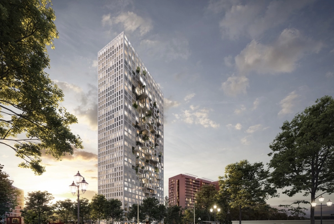 Apartament 3+1 per shitje te Downtown One, Tirane