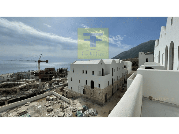 Apartament 1+1 per shitje, ne Santorini Residence, Dhermi.