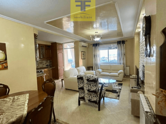 Apartament 2+1 me qira me pamje deti, Durres.