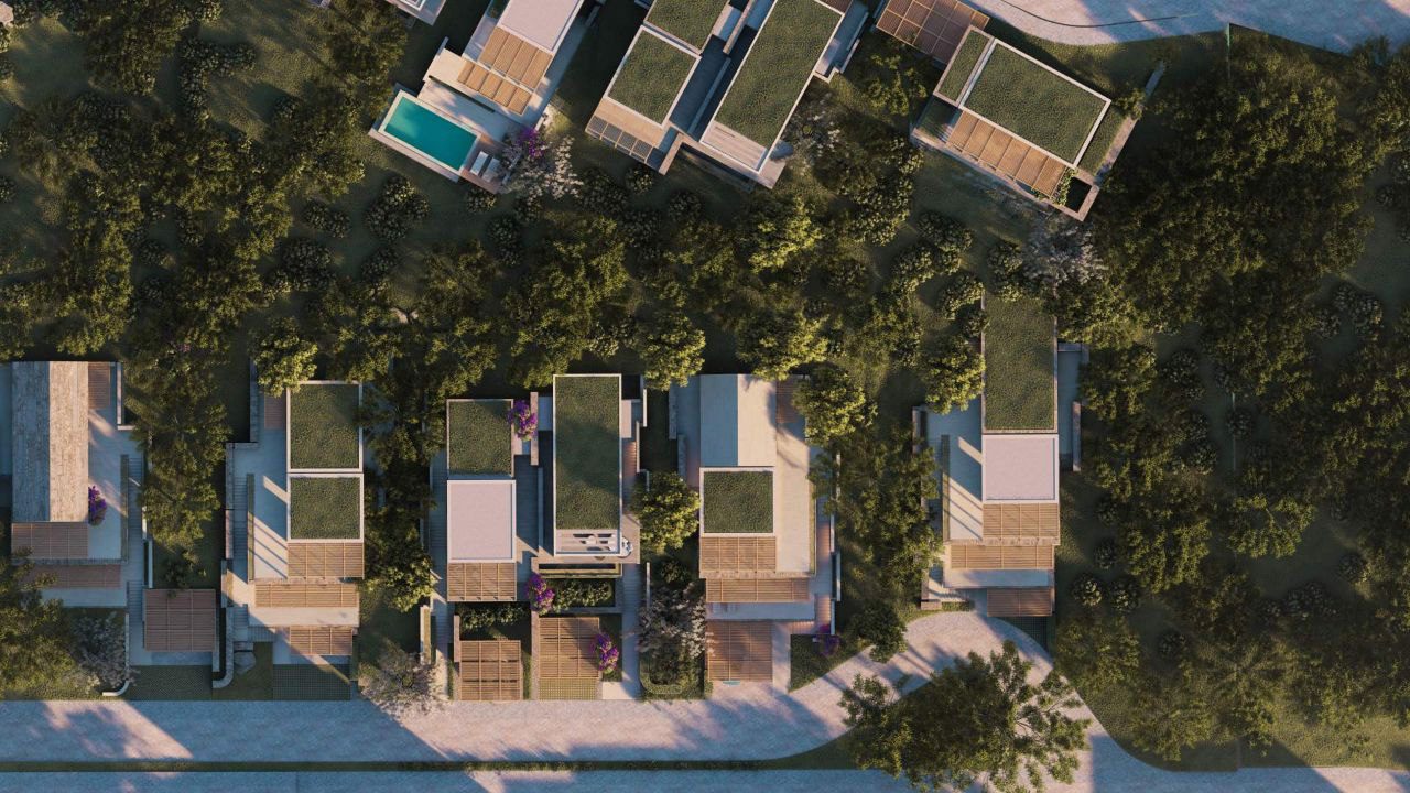 Vile e bashkangjitur per shitje, ne Green Coast Village, Palase.