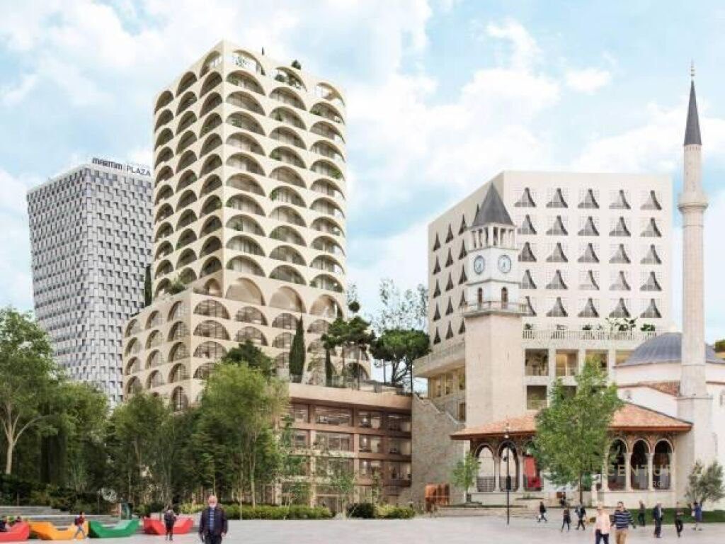 Apartament per shitje, ne Rezidencen Book Building, Tirane.