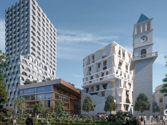 Apartament per shitje, ne Rezidencen Book Building, Tirane.