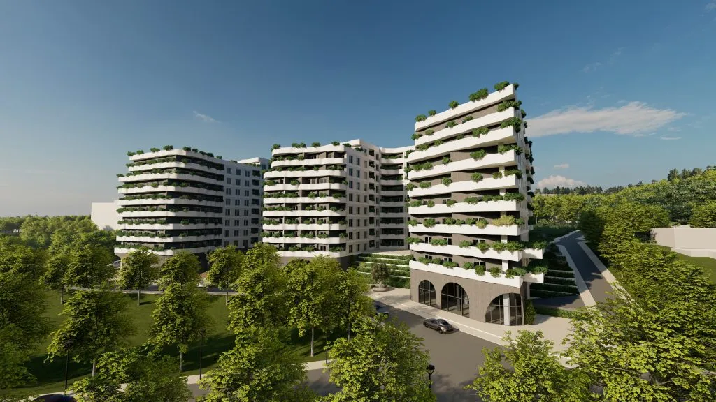 Apartament 2+1 per shitje, te kompleksi Aluna, Paskuqan, Tirane.