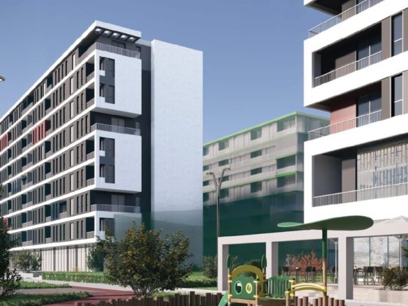 Apartament 1+1 per shitje, te Univers City, Tirane.