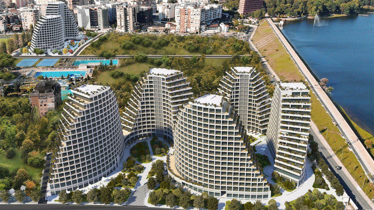 IMAGE 2025-02-18 20:22:02 Ambient biznesi+ post parkimi per qera, Lake View Residence, Tirane.