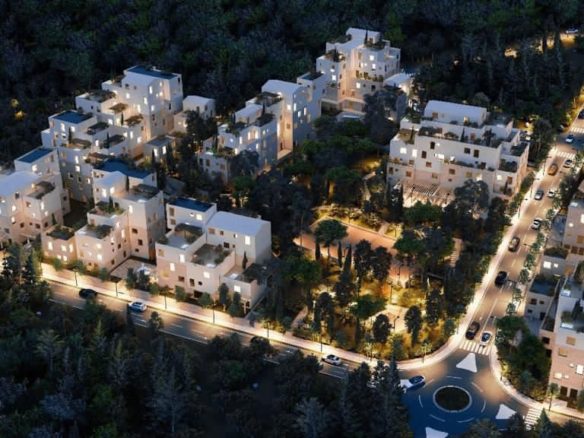 Shiten 3 apartamente, Residenca Santorini-2, Dhermi.