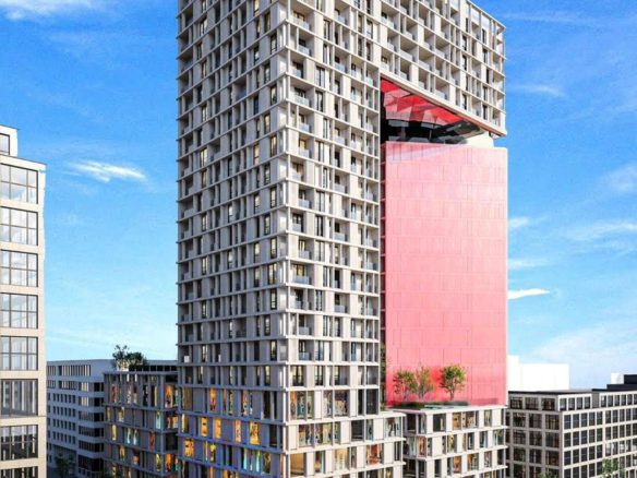 Apartament 1+1 per shitje, te United Towers of Tirana.