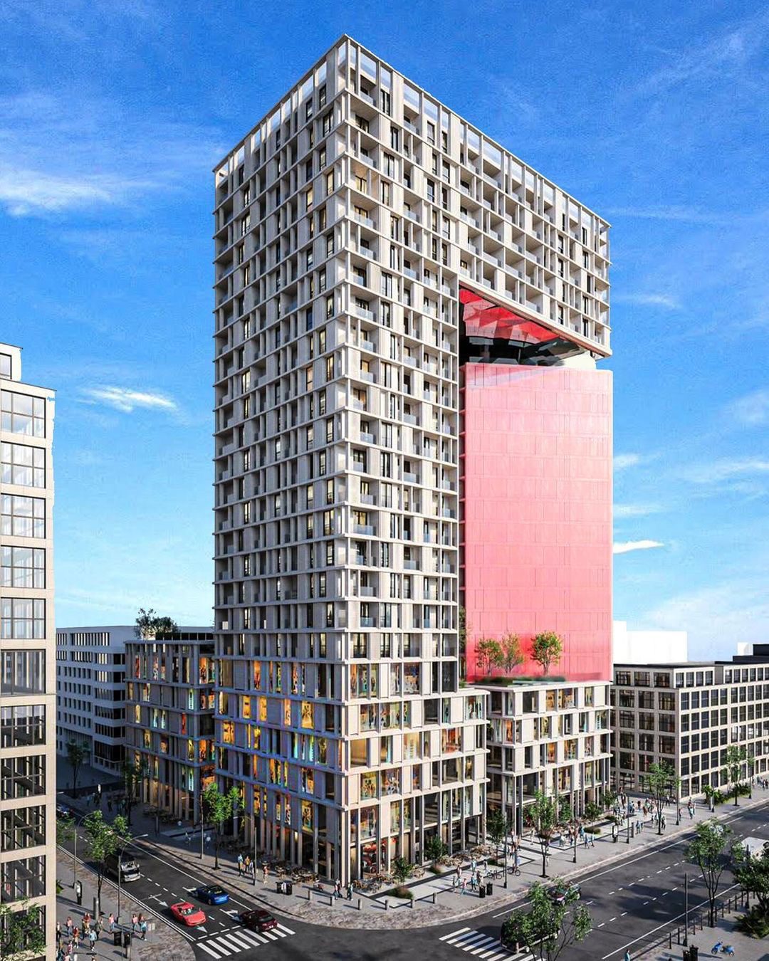 31168f0c-d3a2-4856-98b5-33f36bc18c40 Apartament 1+1 per shitje, te United Towers of Tirana.