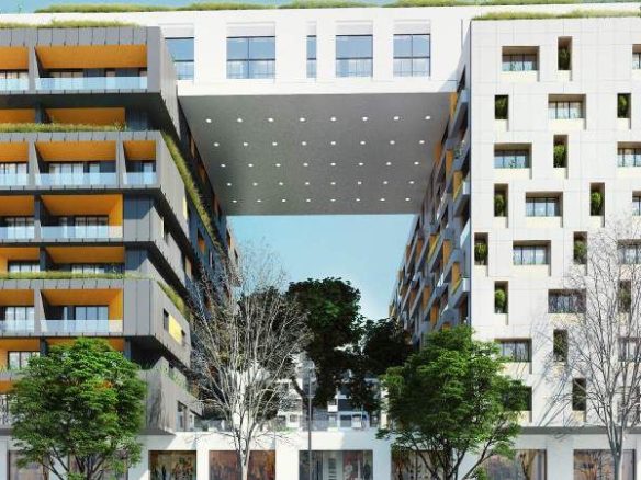 Apartament 2+1 per shitje, te Square 21, Tirane.