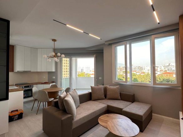 Apartament 1+1 per qera, te River Residence, Tirane.