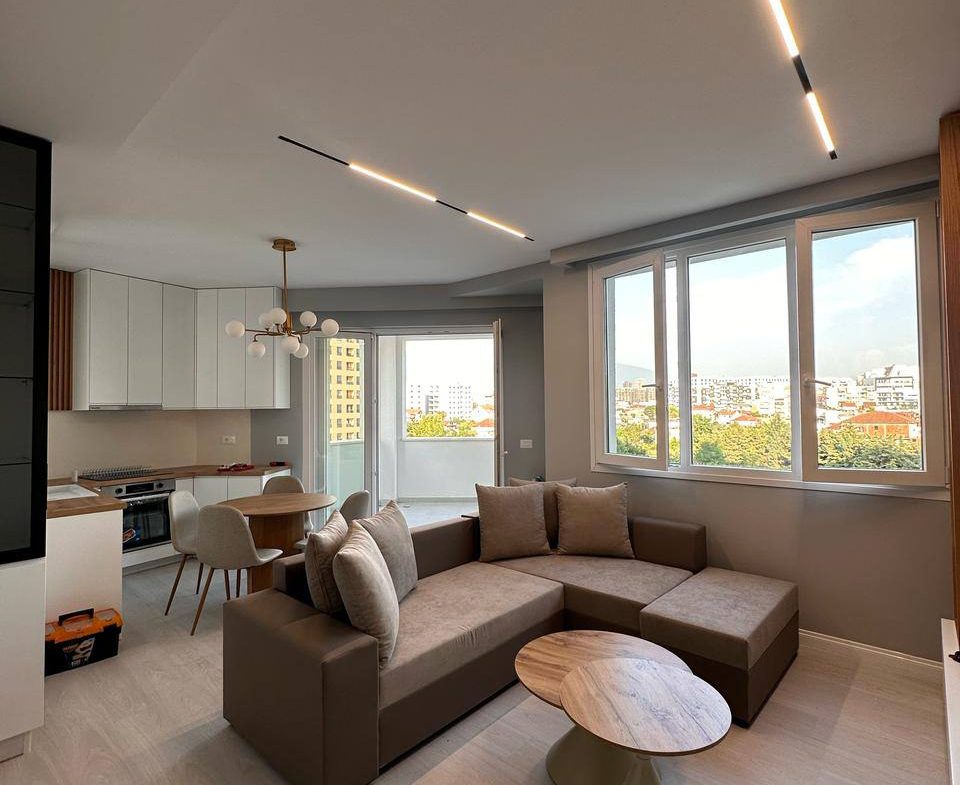 Apartament 1+1 per qera, te River Residence, Tirane.