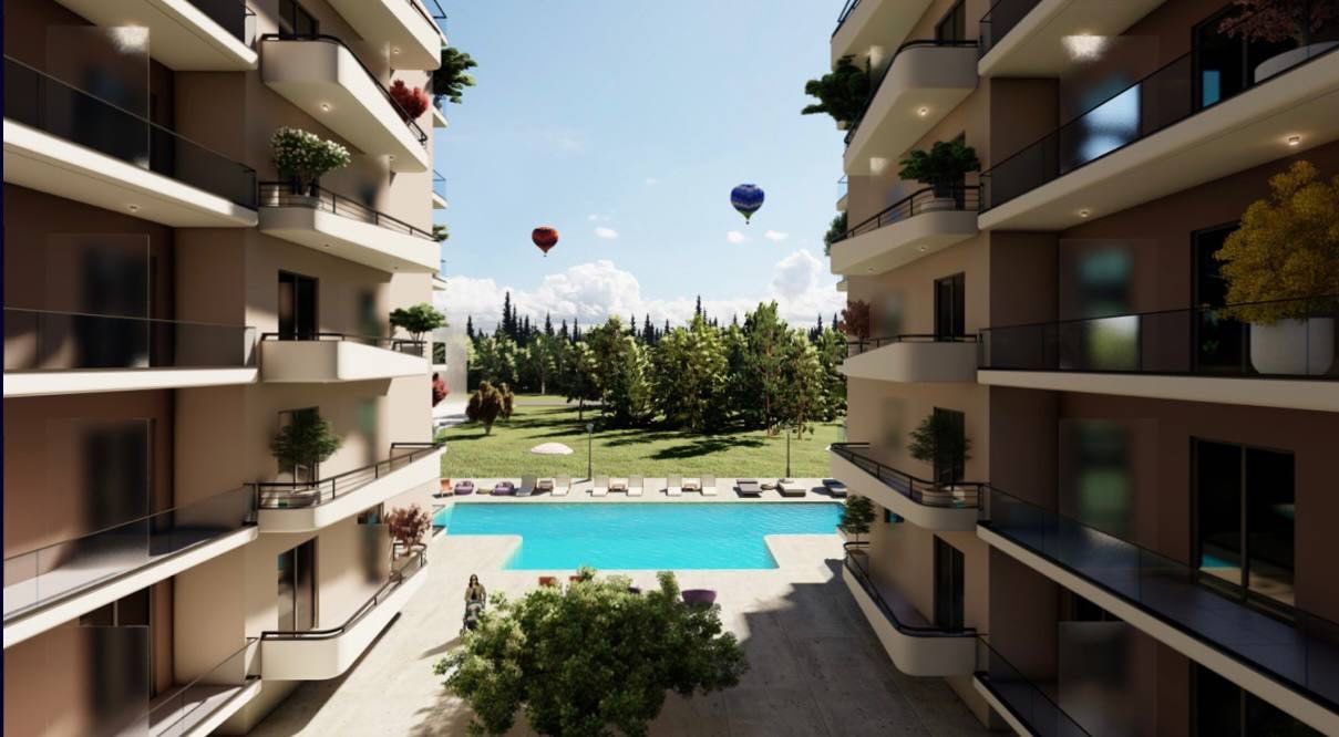 Apartamente 1+1 dhe 2+1 per shitje, te Mali Robit, Golem, Durres.