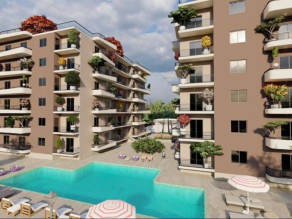Apartamente 1+1 dhe 2+1 per shitje, te Mali Robit, Golem, Durres.