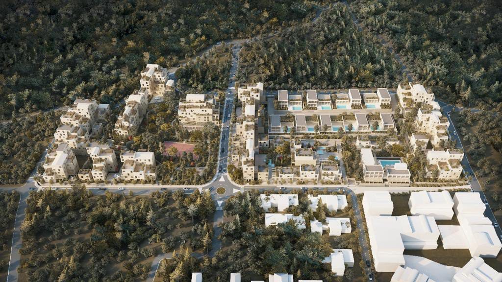 Apartament 1+1 per shitje, Village Square, Dhermi.