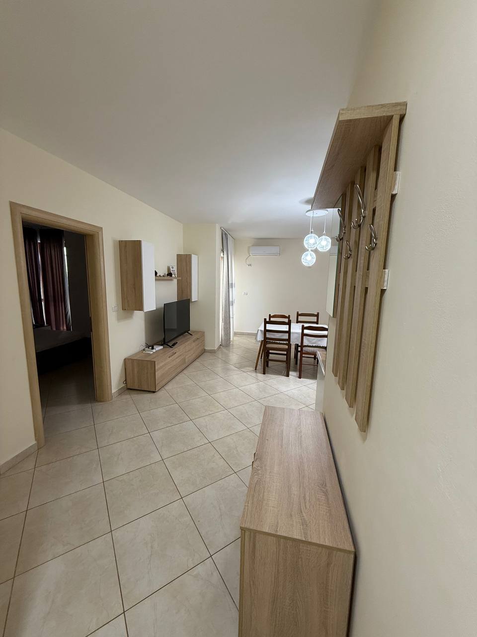 Apartament 1+1 per qera, te Currilat, Durres.