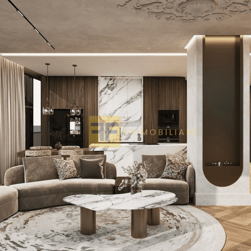 Apartament 3+1 & 2 post parkimi për shitje, Lake View Residence, Tiranë.