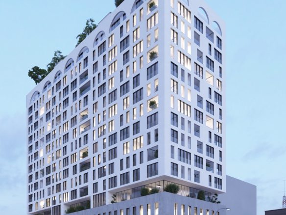 Apartament 4+1& 2 poste parkimi për shitje, te White Tower Residence, Komuna Parisit.