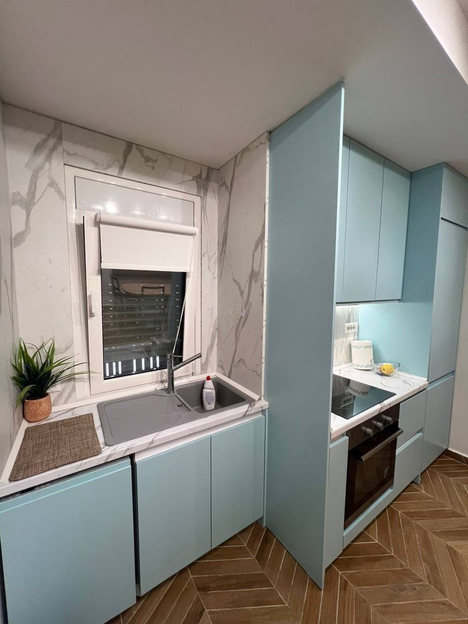 Apartament 1+1+verandë, pranë Hotel Epidam, Golem.