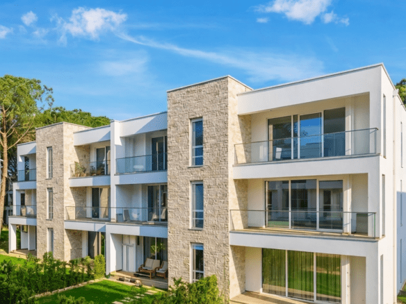 Apartament 1+1 për shitje, ne rezidencën San Pietro, Gjiri Lalëzit.
