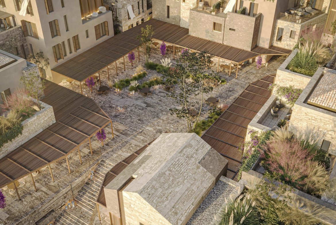 Apartamente 1+1 për shitje, në Green Coast 2 Palasë, Dhërmi.