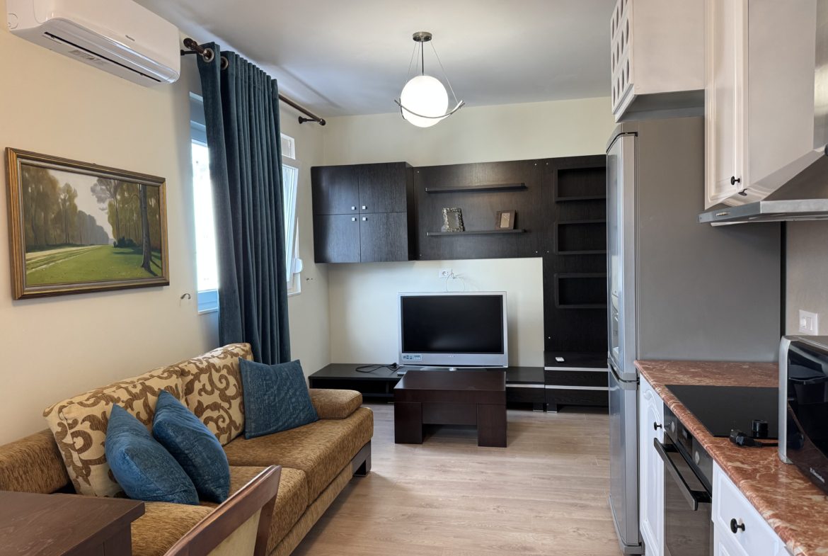 Apartament 1+1 për qera, pranë Lion Residence, Tiranë.