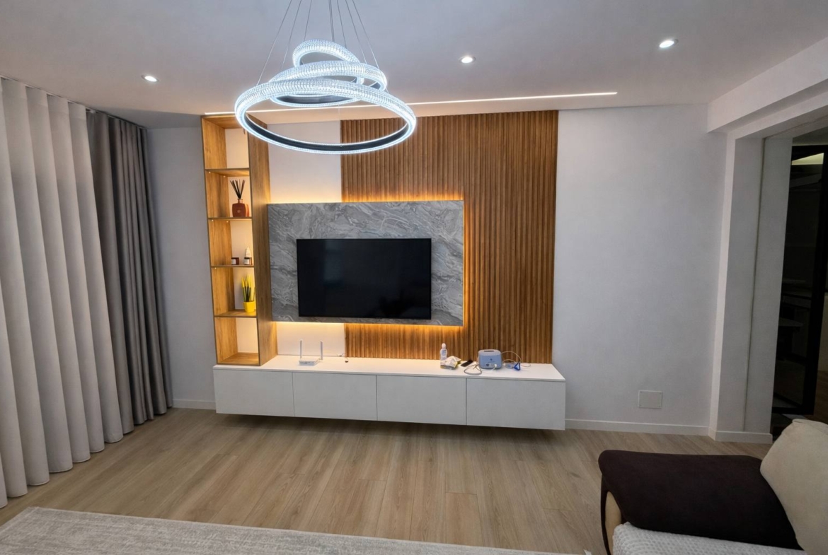Apartament 2+1+2 + post parkimi me qera, Kodra e Diellit, Tiranë.