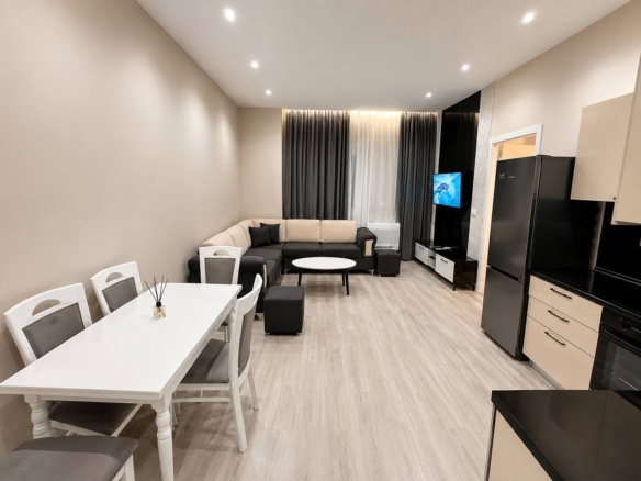 Apartament 1+1 me qera, pranë Kodrës së Diellit 1, Tiranë.