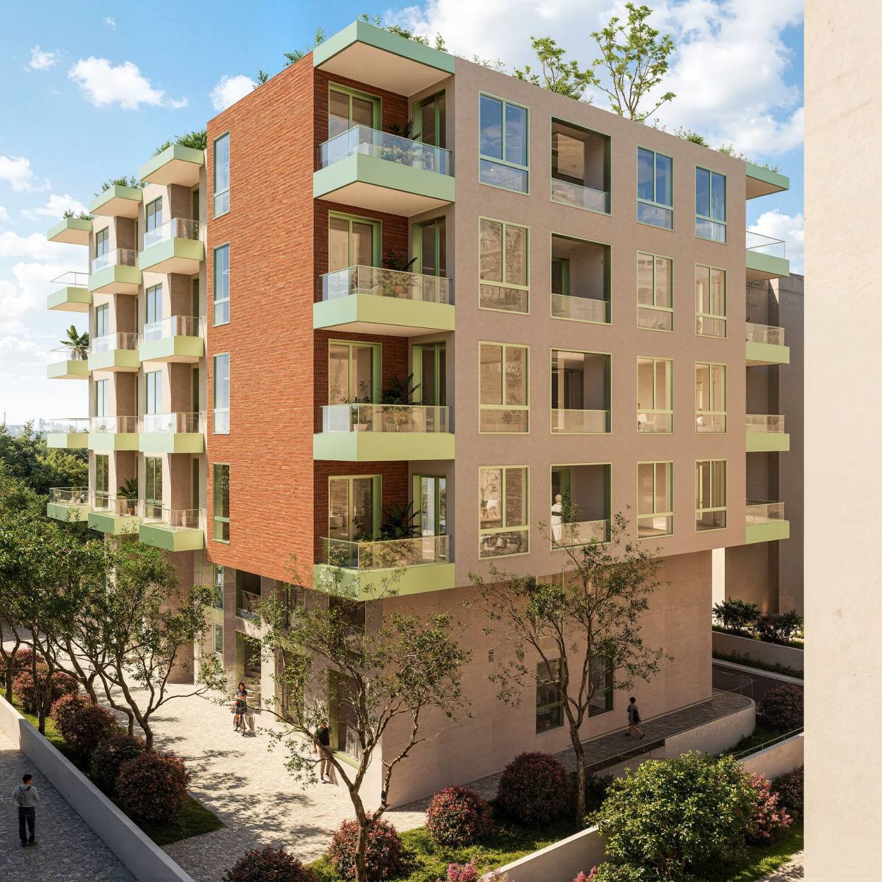 Apartamente për shitje në fazë ndërtimi Gioia Residence, Mali Robit – Golem.