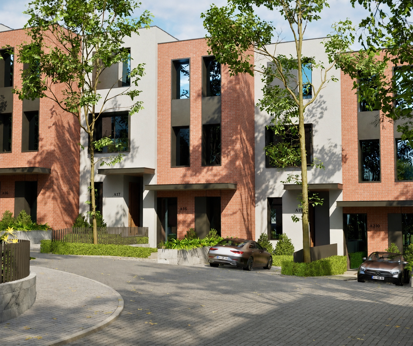 Dupleks për shitje, te Picadilly Residence, Tiranë.