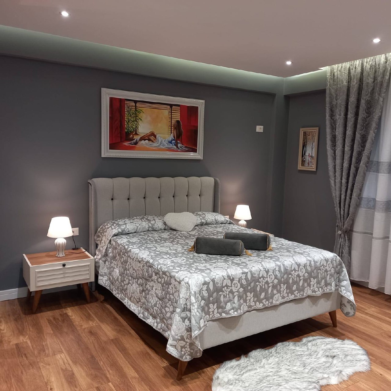Apartament 1+1 me qera, Bllok, Tiranë.
