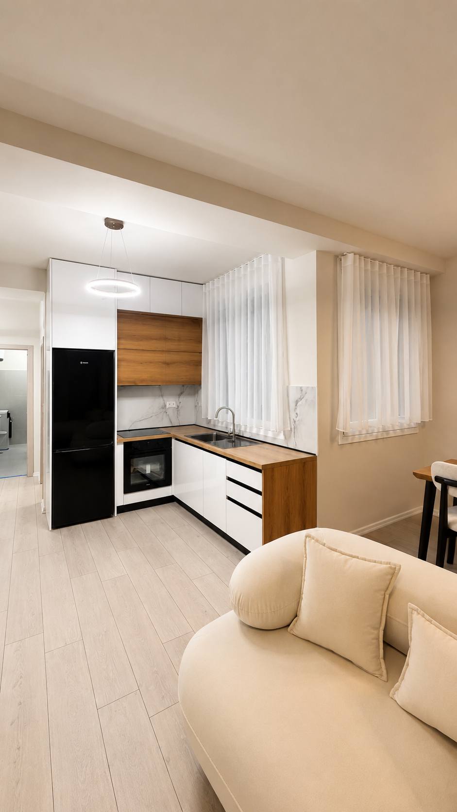 Apartament me qera 1+1, pranë Eglo-Green City, Tiranë.
