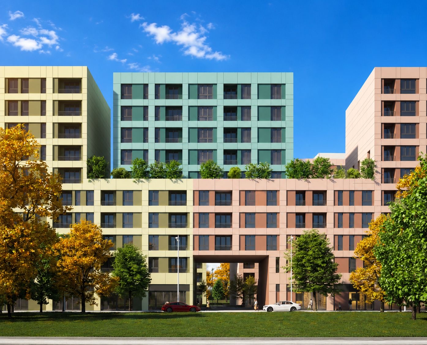 Apartamente 1+1&2+1 për shitje, te Splendor Residence, Tiranë.