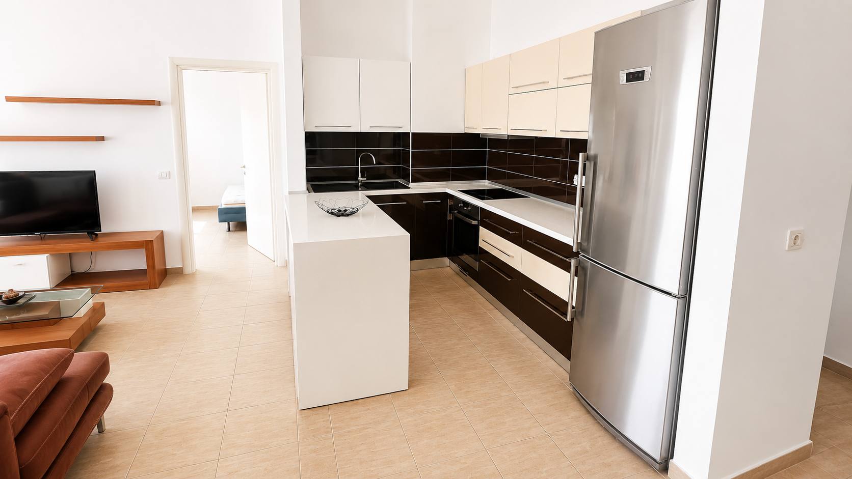 Apartament 2+1 për qera, te Rezidenca Kodra e Diellit, Tiranë.