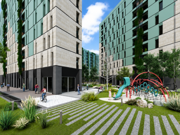 4 Apartamente për shitje, te Riverside Residence, Tiranë.