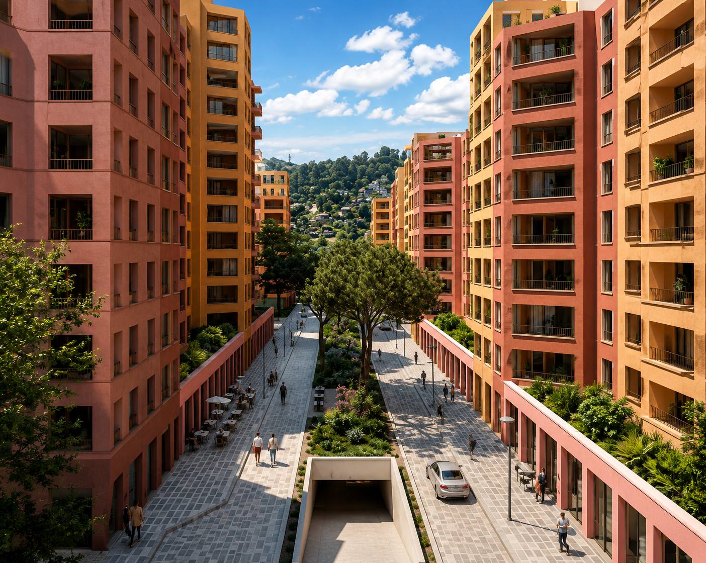 Apartamente 1+1 për shitje, te River Park Residence, Tiranë.