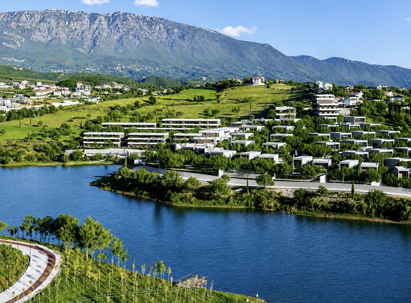 Apartament 2+1 për shitje, Farka Lake Front, Tiranë.