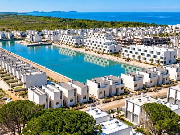 Apartament 1+1 për shitje, te Turquoise Marina, Durrës.