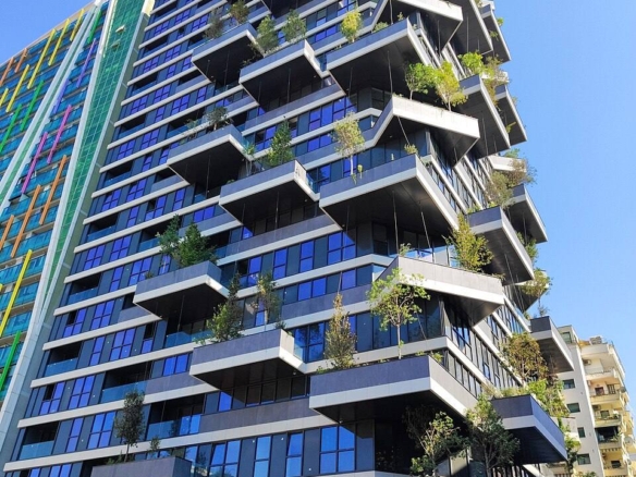 Ambiente për zyra me qera, te Vertical Forest Tirana.